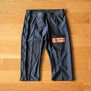 Heron Preston Women’s Elastic Biker Shorts Black XS Athletic Streetwear Cycling